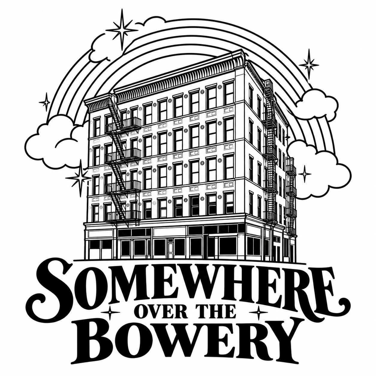 SOMEWHERE OVER THE BOWERY